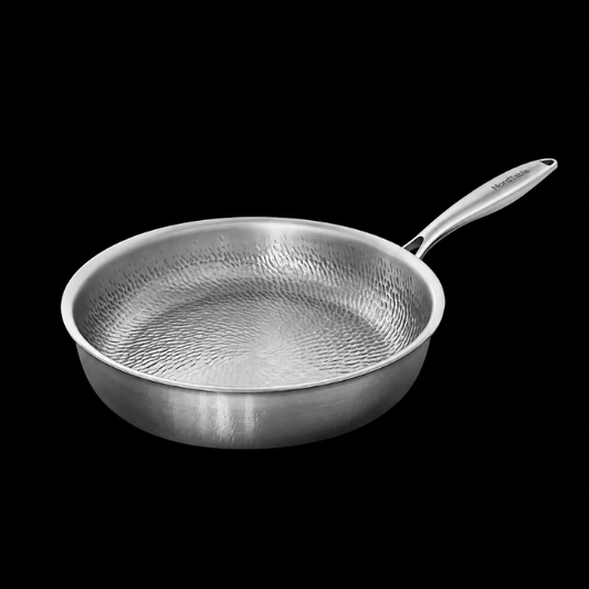 NordTable® Poêle Martelée en Titane Original