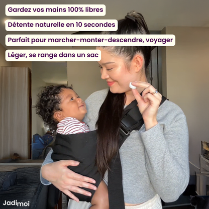 Porte-Bébé Bandoulière & Ergonomique