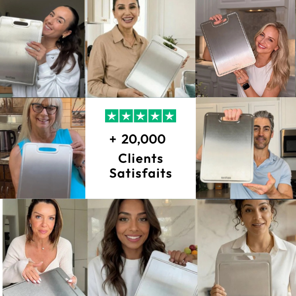 NordTable® Planche certifiée Titane pur